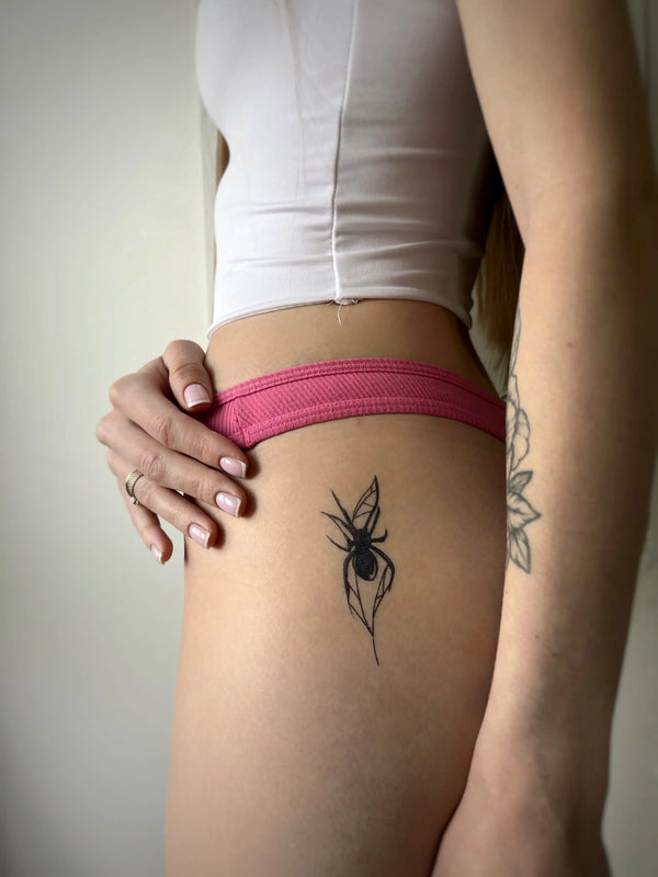 Долговременное тату Паук Ink-Ok