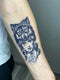 Долговременное тату Девушка-волк Ink-Ok