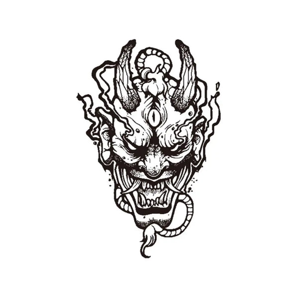 Долговременное тату Демон Ink-Ok