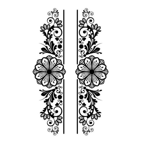 Долговременное тату Цветы Ink-Ok