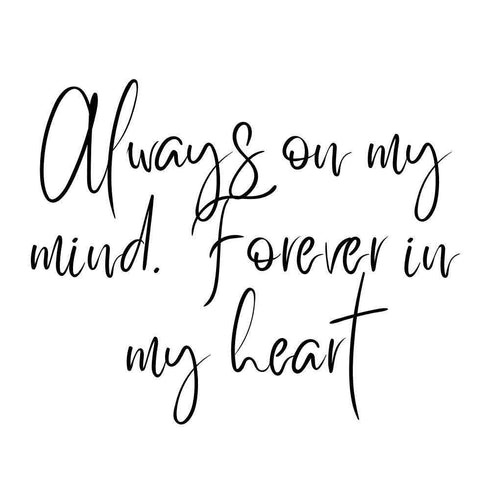 Always on my mind Ink-Ok