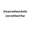 Временное тату Dream without limits/Love without fear Ink-Ok
