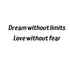 Временное тату Dream without limits/Love without fear Ink-Ok