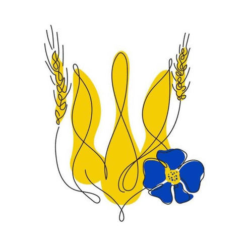 Временное тату Герб Украины Ink-Ok
