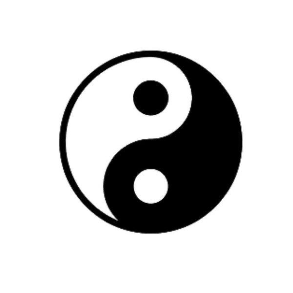 Временное тату Инь Янь # Ink-Ok