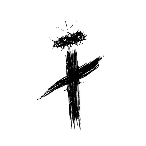 Временное тату Крест Ink-Ok