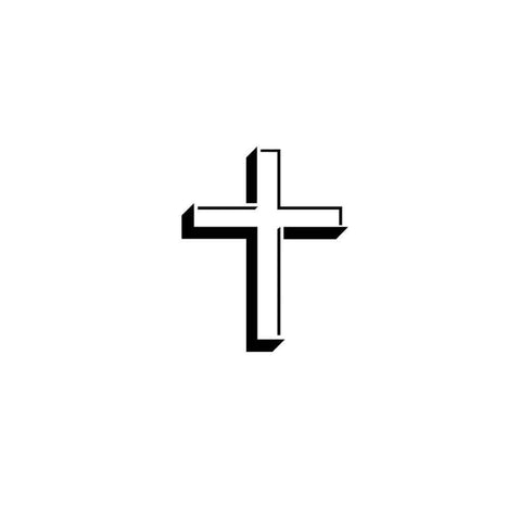 Временное тату Крест Ink-Ok