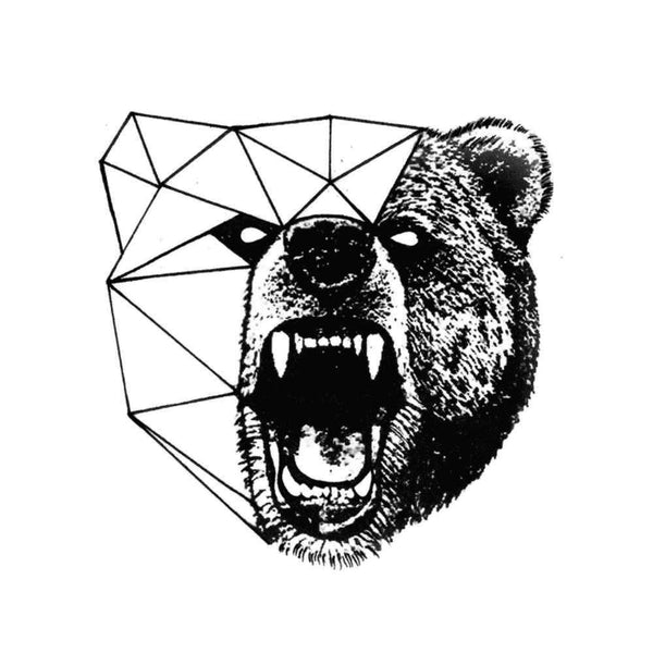Временное тату Медведь Ink-Ok