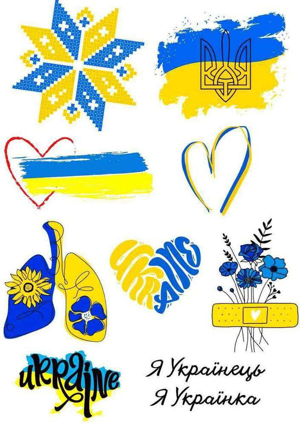 Временное тату Патриотический сет Ink-Ok