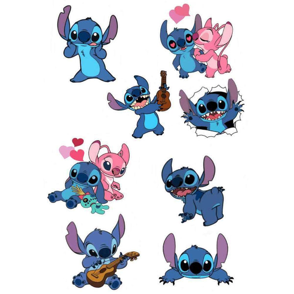 Временное тату Стич сет Ink-Ok