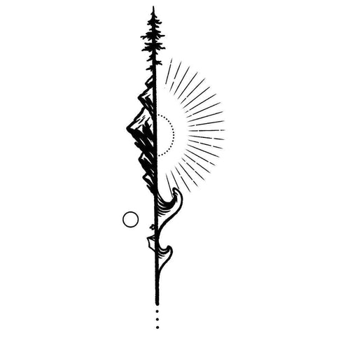Горы - Волны Ink-Ok