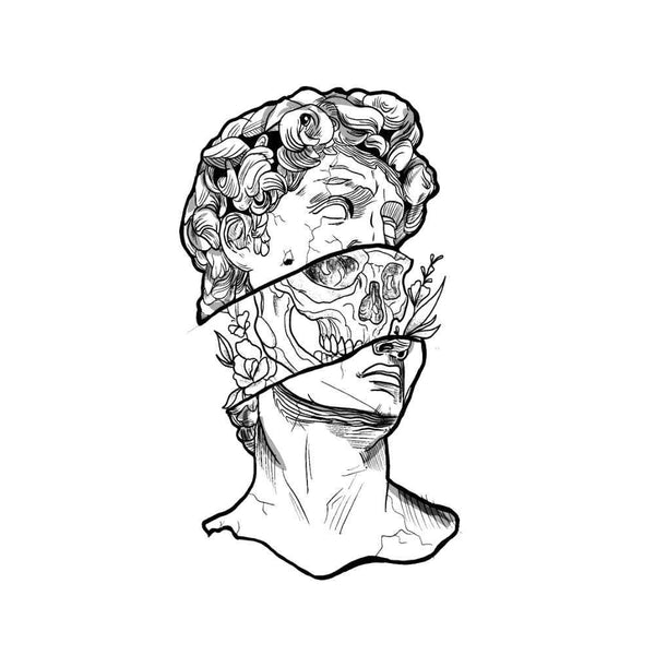 Древний Рим - Череп Ink-Ok