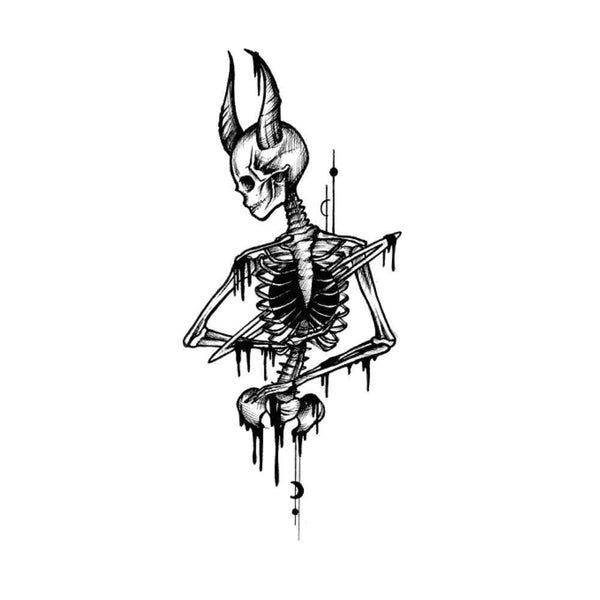 Демон - скилет Ink-Ok