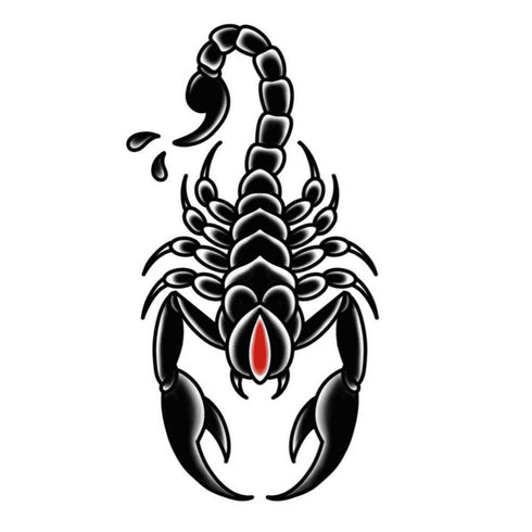 Временное тату скорпион Ink-Ok