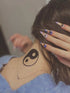 Временное тату Инь Янь # Ink-Ok