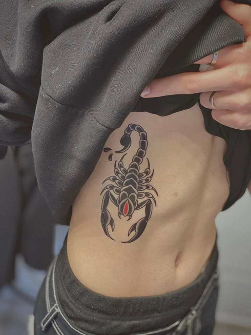 Временное тату скорпион Ink-Ok