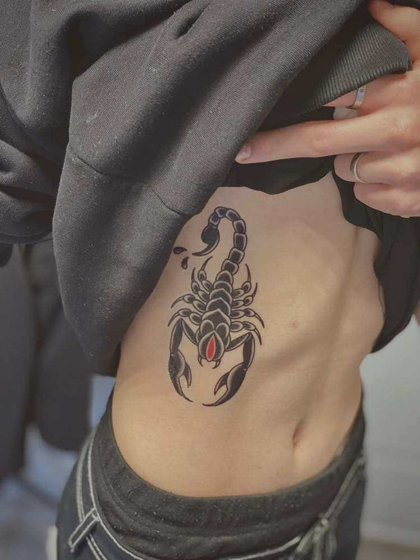 Временное тату скорпион Ink-Ok