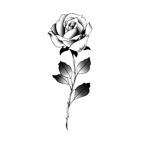 Временное тату Цветок розы Ink-Ok
