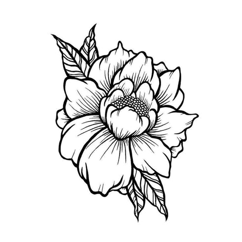 Временное тату цветы Ink-Ok