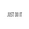 Временное тату Just do it Ink-Ok