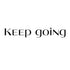 Временное тату Keep going Ink-Ok