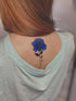 Временное тату Синий цветок - Love Ink-Ok