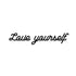 Временное тату Love yourself Ink-Ok