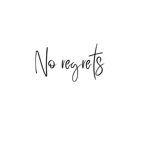 Временное тату No regrets Ink-Ok