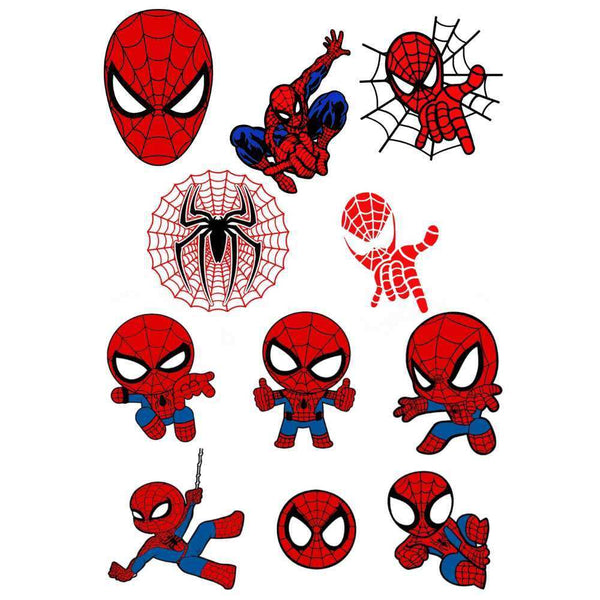 Временное тату Спайдер сет (Red) Ink-Ok