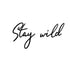 Временное тату Stay wild Ink-Ok