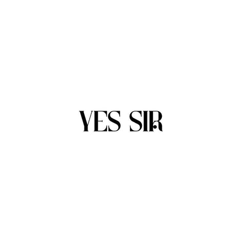 Временное тату Yes sir Ink-Ok