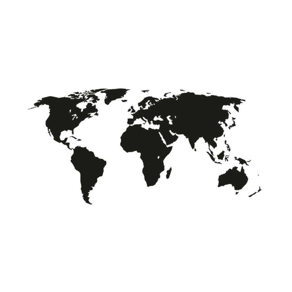 Временное тату Карта мира (dark) Ink-Ok