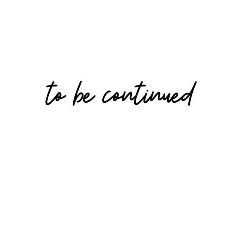 Временное тату надпись to be continued Ink-Ok